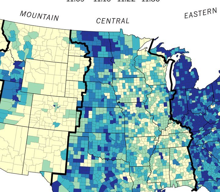 Living on the wrong side of a time zone can be hazardous to your health – Salt Lake Tribune