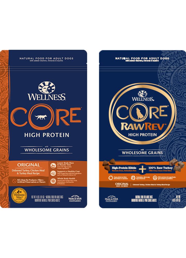 Whole Grains, Whole Health: Wellness Natural Pet Food Adds First Wholesome Grains Recipes to Popular Wellness CORE Dog Line – PRNewswire