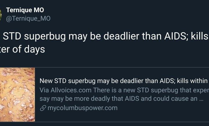 Is a New STD Superbug Deadlier Than AIDS? – Snopes.com