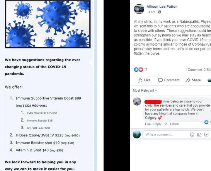 Naturopaths warned about ‘potentially harmful’ COVID-19 claims after B.C. councillor’s post – CBC.ca