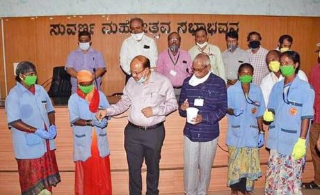 Free medicine given to civic workers – The Hindu